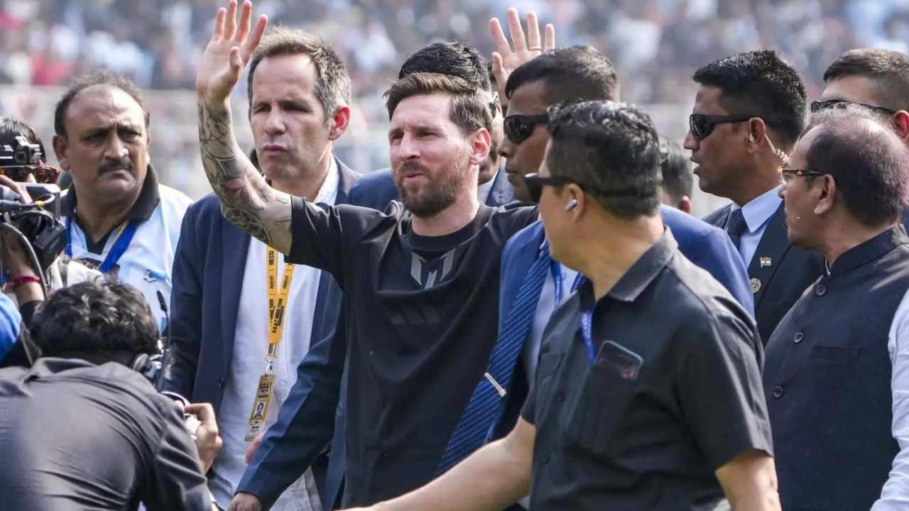 Lionel Messi Kolkata Visit