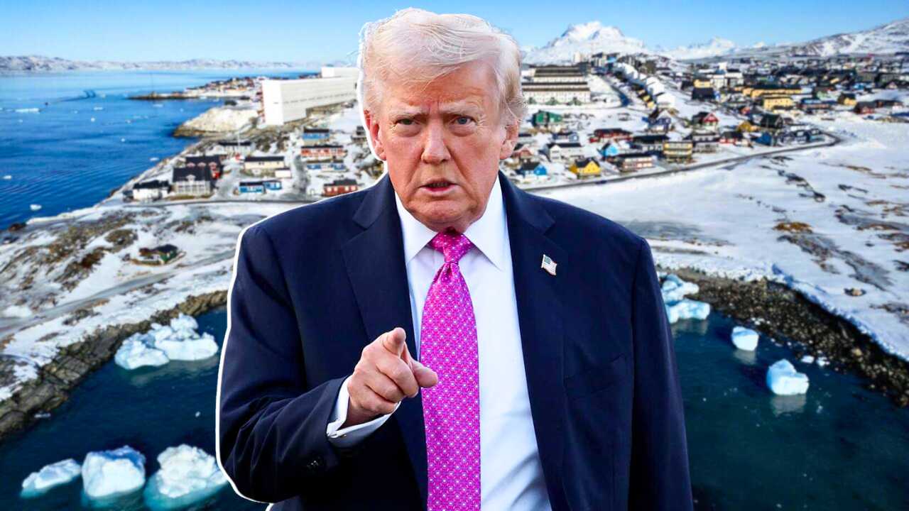Donald Trump On Greenland explaining how it become Denmark part