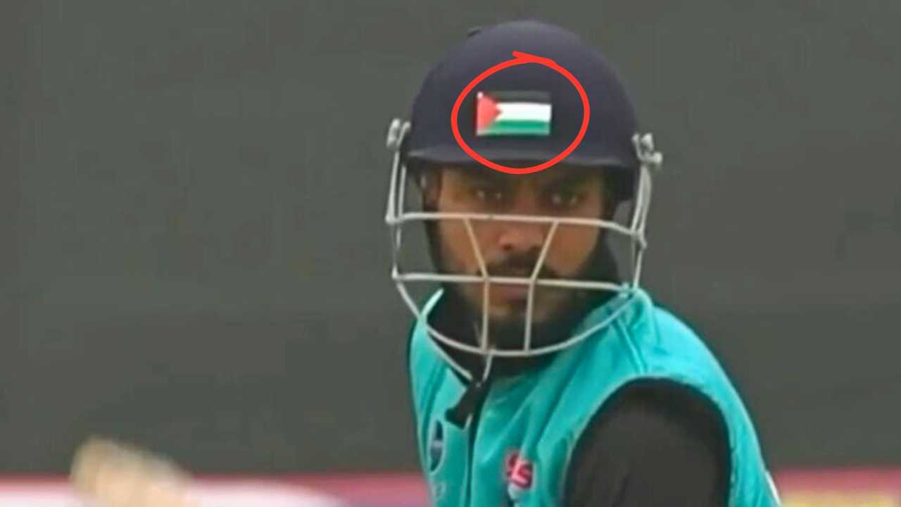 Jammu and Kashmir Cricket League controversy with Palestine Flag