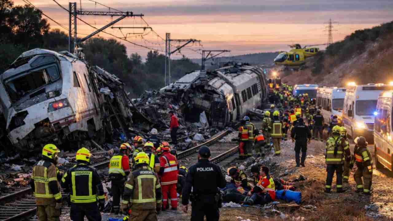 spain train Accident