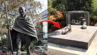 Australia Mahatma Gandhi statue stolen case New Delhi responded
