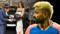 Hardik Pandya gifted 4 Crore Land rover defender car to ex wife and son