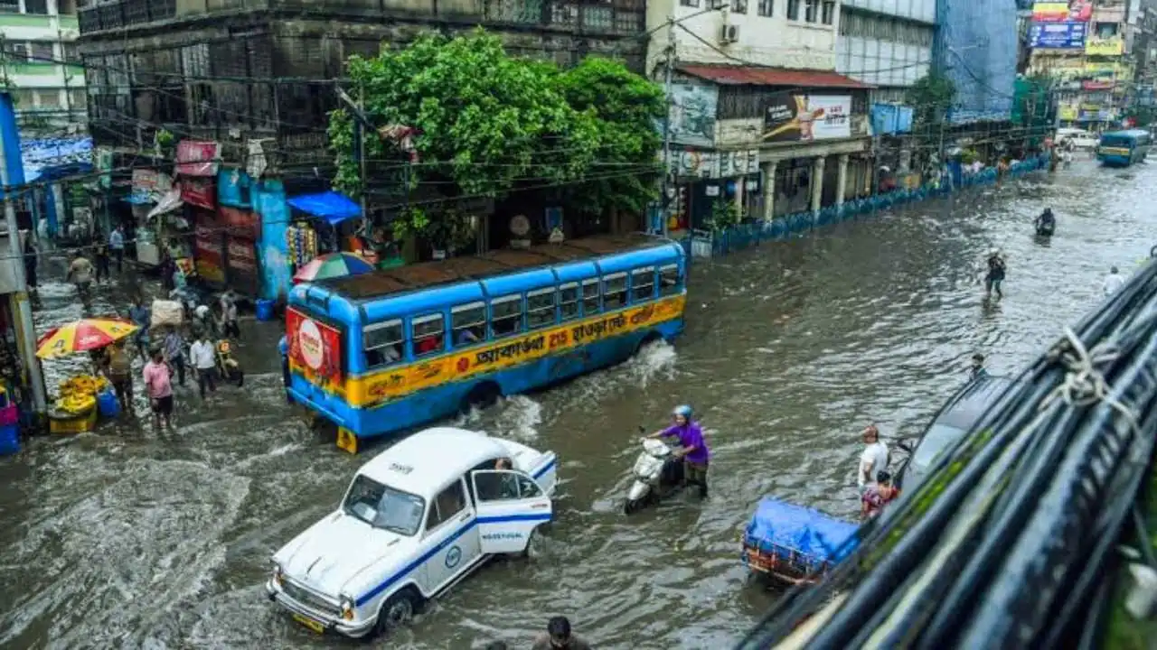 Waterlogging In Kolkata