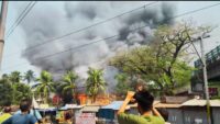 Fire Breaks Out In Madhyamgram