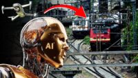 Indian Railways Drone and AI system to prevent Accident