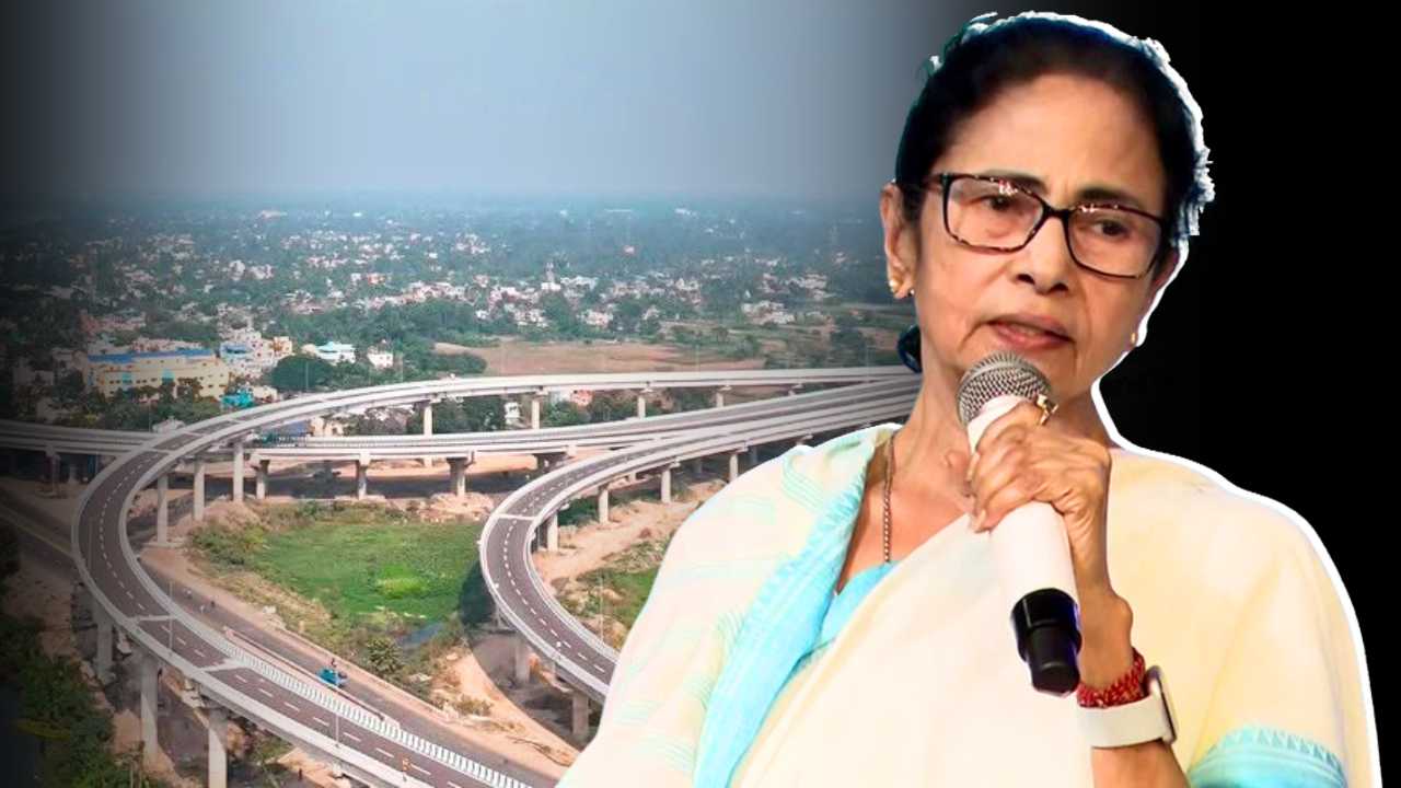 Mamata Banerjee inaugurates 3500 Crore New Kalyani Expressway