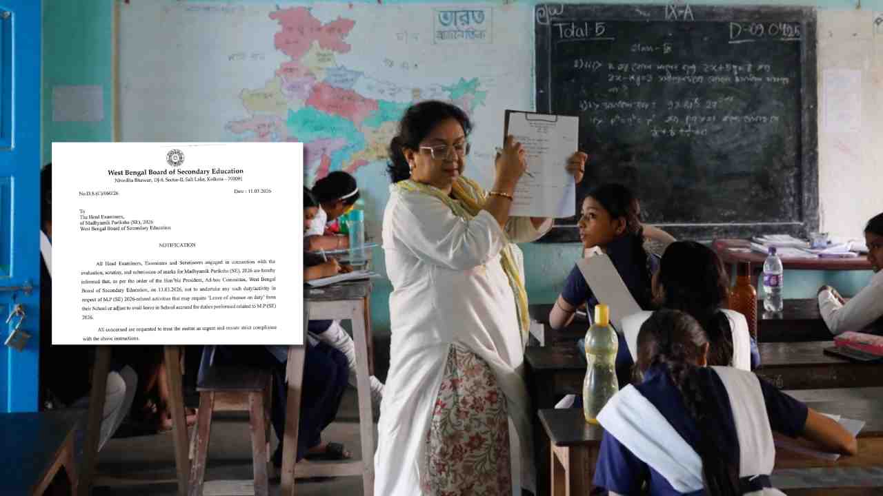 DA Protest, Dhormoghot Teacher WBBSE